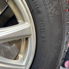 145/80R/13 スタッドレス4本セット ホイール付 バリ山　ミラ ラパン エッセ ワゴンR　静岡県牧之原市 長野県松本市の画像