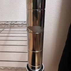 ニトリ　4段シルバーラックの画像