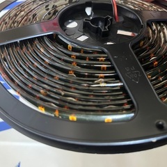 ①イルミネーション用LEDテープ薄黄色 5m/5巻セットの画像