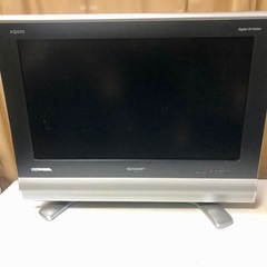 シャープ 26V型液晶テレビLC26BD1ハイビジョン　リモコン付き　　　の画像
