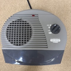 《美品》本日19日中京区　引き渡し限定‼️TWINBIRD コンパクトファンヒーター　FH-4141の画像