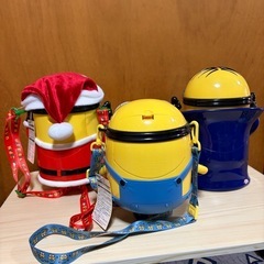 ミニオン ポップコーンバケツ USJ ユニバ 現状品の画像