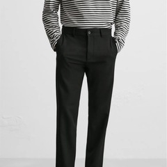 新品 ZARA MELANGE PANTS の画像
