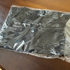 セオリー　Theory ノベルティエコバッグ　トートバッグ　黒の画像