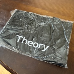 セオリー　Theory ノベルティエコバッグ　トートバッグ　黒の画像