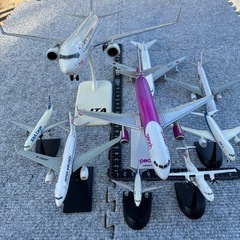 国内旅客機プラモデルの画像