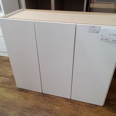 ★リユースのサカイ水戸店★  オープンラック 白 H268×D44×W108 クリーニング済み MT6256の画像