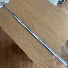 【美品】コンセント2口付き レンジラック 3段 スライド棚・キャスター付きの画像