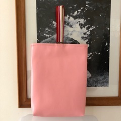 ハンドメイド　新古品シューズバッグの画像