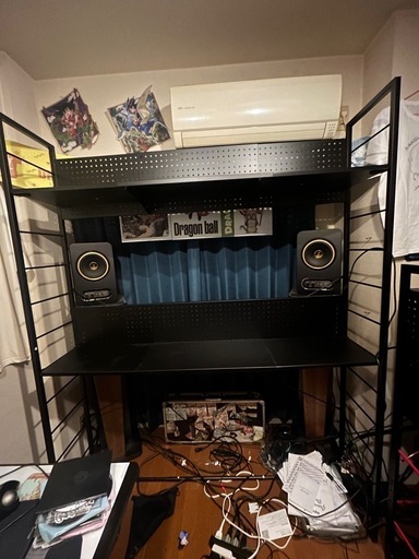 ゲーミングシェルフ パソコンデスク