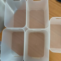 無印良品　メイクボックス5個セット　の画像