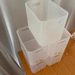 無印良品　メイクボックス5個セット　の画像