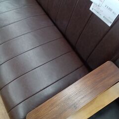 ★リユースのサカイ水戸店★  2人掛けソファー  H77×D68×W133 クリーニング済み MT6258の画像