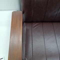 ★リユースのサカイ水戸店★  2人掛けソファー  H77×D68×W133 クリーニング済み MT6258の画像