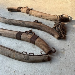 古いソリのパーツの画像