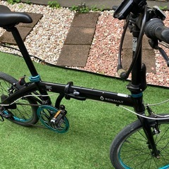 RENAULT(ルノー) LIGHT10 AL-FDB207 軽量アルミフレーム 20インチ シマノ7段変速 折りたたみ自転車 大型クランク52T採用 10.8kgの画像