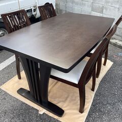 ☆ニトリ ダイニングセット テーブル チェア4脚セットの画像