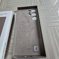 🌕️未使用🔴🔵Samsung純正🌕️🔵🔴S24ultra♥️レザー調の画像