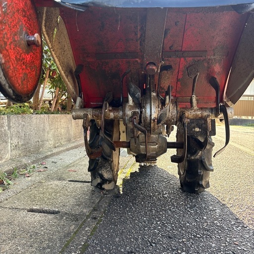 三菱 耕運機 MR700D 耕耘 畑作 家庭菜園 小型農業機械 農業 ディーゼル 家庭用 現状渡し 中古