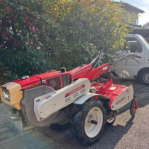 三菱 耕運機 MR700D 耕耘 畑作 家庭菜園 小型農業機械 農業 ディーゼル 家庭用 現状渡し 中古