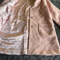 訳あり↓any FAM ピンクのコート　130の画像