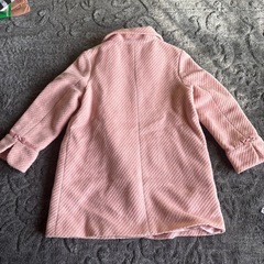 訳あり↓any FAM ピンクのコート　130の画像