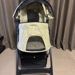 ペットカートカーキの画像