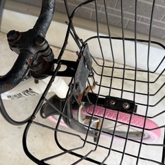 女の子　子供自転車　18インチ　白の画像