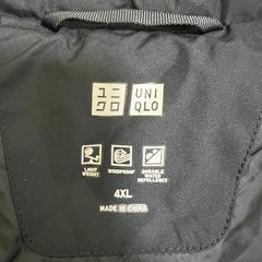 UNIQLO ロングダウン ジャケットの画像