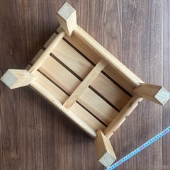 木製 便利台 中古の画像