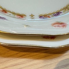 A7152【ノリタケ】アイボリーチャイナ カップ＆ソーサー 2客の画像