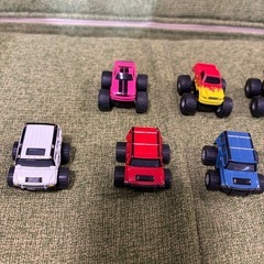 ミニカー モンスタートラック プルバックカー ガスト おまけの画像
