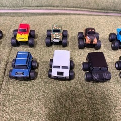 ミニカー モンスタートラック プルバックカー ガスト おまけの画像