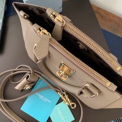 Samantha thavasa サマンサタバサ　ショルダー
バック ベージュの画像