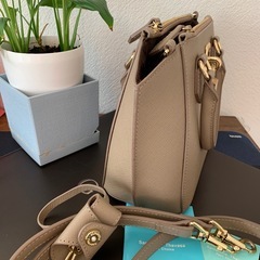 Samantha thavasa サマンサタバサ　ショルダー
バック ベージュの画像