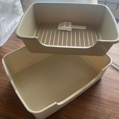 にゃんとも清潔トイレ（花王）スコップ付き／中古品の画像