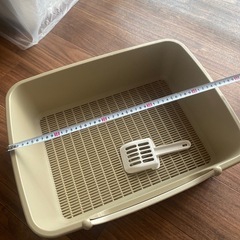 にゃんとも清潔トイレ（花王）スコップ付き／中古品の画像