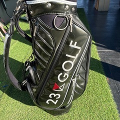 23区ゴルフキャディバッグ の画像