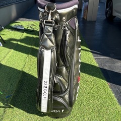 23区ゴルフキャディバッグ の画像