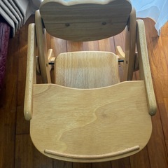 【格安】大和屋　ベビー　ウッド　ローチェアの画像