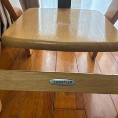 【格安】大和屋　ベビー　ウッド　ローチェアの画像