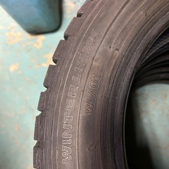 タイヤ　DUNLOP WINTER MAXX WM01 155/65 R14 2018年製 冬タイヤ　4本の画像