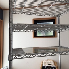 アイリスオーヤマ メタルラック    H180xD46xW76の画像