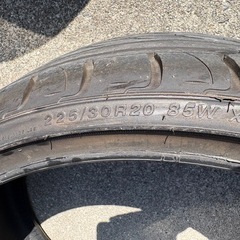 20インチ　タイヤ4本セット　225/30R20の画像
