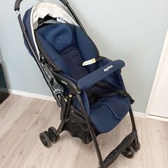 ベビーカー【Aprica】カルーンエアー　ネイビーの画像