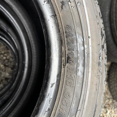 ヨコハマ夏　215/60R16 09年製　無料の画像