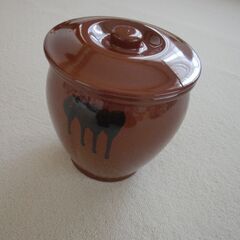 新品未使用 漬け物等に使う壺の画像