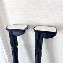 強力 突っ張り棒 突っ張りポール 2.5m 135cm〜250cm 2本　の画像