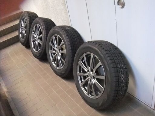 225/60R17　２０２３年製造　スタッドレス　アルミホイール４本