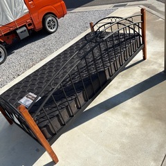 ニトリ製品シングルベッドの画像